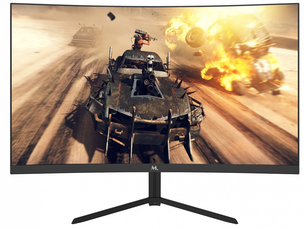 Monitor Gaming LED Mtek 24&quot; Curved M24SFV165C FHD - Black